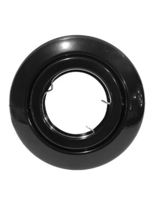 ΣΠΟΤ ΧΩΝΕΥΤΟ ΚΙΝΗΤΟ ΣΤΡΟΓΓΥΛΟ ΑΤΣΑΛΙ ΜΑΥΡΟ ΣΥΜΒΑΤΙΚΟ 1xGU10 IP20 Φ103mm