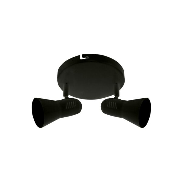 ΣΠΟΤ ΕΞΩΤ R63 2Φ Νο97 ΜΑΥΡΟ