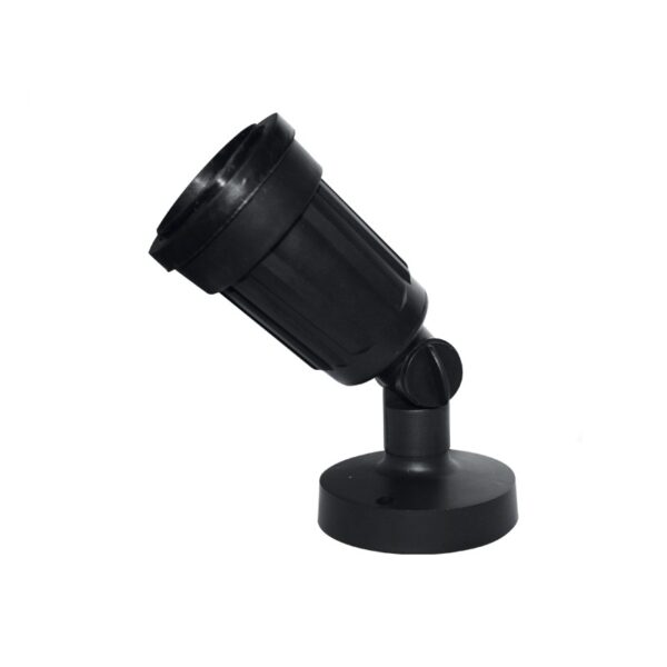PAR38 - ΣΠΟΤ ΤΟΙΧΟΥ PC ΜΑΥΡΟ ΣΥΜΒΑΤΙΚΟ 1xΕ27 IP54 80x100x220mm
