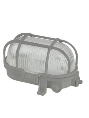 ΑΠΛΙΚΑ ΧΕΛΩΝΑ ΕΝΙΣΧΥΜΕΝΟ ΠΛΑΣΤΙΚΟ & ΓΥΑΛΙ ΓΚΡΙ ΣΥΜΒΑΤΙΚΟ 1xΕ27 IP44 186x125x105mm