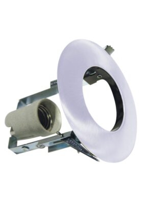 ΣΠΟΤ ΧΩΝΕΥΤΟ ΣΤΡΟΓΓΥΛΟ ΑΤΣΑΛΙ ΝΙΚΕΛ ΜΑΤ ΣΥΜΒΑΤΙΚΟ 1xE14  IP20 Φ104x95mm