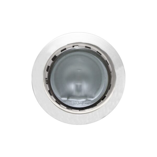 ΣΠΟΤ ΕΠΙΠΛΟΥ ΕΣΩΤΕΡΙΚΟΥ ΧΩΡΟΥ ΧΩΝΕΥΤΟ ΣΤΡΟΓΓΥΛΟ ΑΤΣΑΛΙ ΛΕΥΚΟ ΣΥΜΒΑΤΙΚΟ 1xG4 IP20 Φ72x15mm