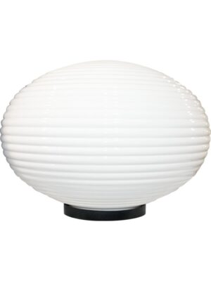 ΠΡΙΣΜΑΤΙΚΗ ΑΚΡΥΛΙΚΗ ΟΒΑΛ ΜΠΑΛΑ ΦΩΤΙΣΤΙΚΟ ΜΕ ΓΡΙΦΑ ΓΑΛΑΚΤΕΡΟ ΣΥΜΒΑΤΙΚΟ 1xΕ27 IP45 Φ320