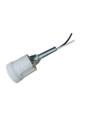 NTOYΙ Ε27 ΠΟΡΣΕΛΑΝΗΣ ΜΕ ΜΑΣΤΟ 10CM