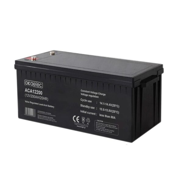 ΜΠΑΤΑΡΙΑ AGM VRLA 12V 200AH/20HR 55,5kg  522X240X18MM