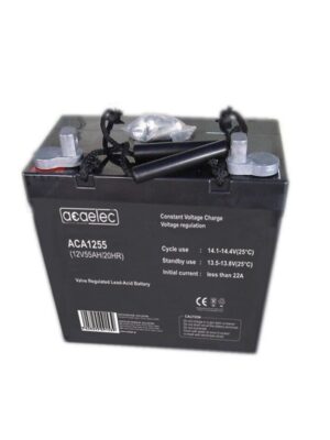 ΜΠΑΤΑΡΙΑ AGM VRLA 12V 55AH/20HR 16,2kg 225X135X217MM