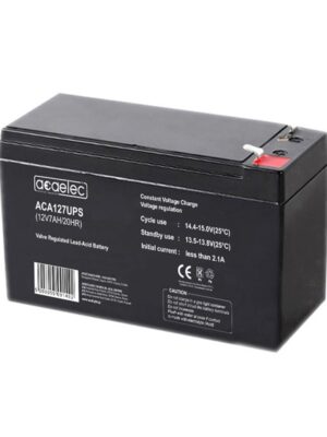 ΜΠΑΤΑΡΙΑ AGM VRLA 12V 7AH/20HR 1,952kg 148X62X98MM