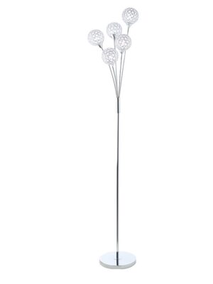 SKYLAR-ΦΩΤΙΣΤΙΚΟ ΕΠΙΔΑΠΕΔΙΟ ΔΙΑΦΑΝΟ ΚΡΥΣΤΑΛΛΙΝΟ ΣΥΜΒΑΤΙΚΟ 5ΧG9 IP20 42X25X168CM