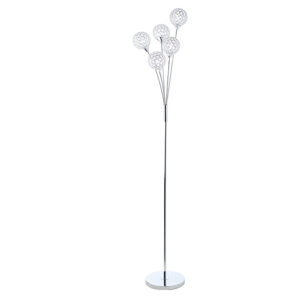 SKYLAR-ΦΩΤΙΣΤΙΚΟ ΕΠΙΔΑΠΕΔΙΟ ΔΙΑΦΑΝΟ ΚΡΥΣΤΑΛΛΙΝΟ ΣΥΜΒΑΤΙΚΟ 5ΧG9 IP20 42X25X168CM