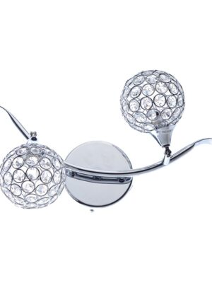 NETTO ΦΩΤΙΣΤΙΚΟ ΟΡΟΦΗΣ ΧΡΩΜΙΟ ΜΕΤΑΛΛΙΚΟ ΣΥΜΒΑΤΙΚΟ 2ΧG9 IP20 410Χ130mm