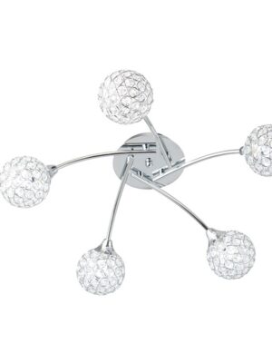 NETTO ΦΩΤΙΣΤΙΚΟ ΟΡΟΦΗΣ ΧΡΩΜΙΟ ΜΕΤΑΛΛΙΚΟ ΣΥΜΒΑΤΙΚΟ 5ΧG9 IP20 Φ610Χ150mm