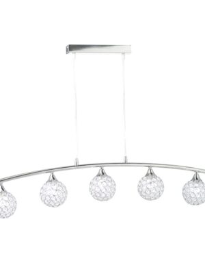 NETTO ΦΩΤΙΣΤΙΚΟ ΚΡΕΜΑΣΤΟ ΧΡΩΜΙΟ ΜΕΤΑΛΛΙΚΟ ΣΥΜΒΑΤΙΚΟ 5ΧG9 IP20 Φ905Χ1100mm