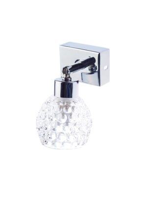 NETTO ΦΩΤΙΣΤΙΚΟ ΕΠΙΤΟΙΧΟ ΧΡΩΜΙΟ ΜΕΤΑΛΛΙΚΟ ΣΥΜΒΑΤΙΚΟ 1ΧG9 IP20 130Χ100mm