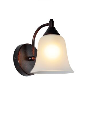 MOBY-ΦΩΤΙΣΤΙΚΟ ΕΠΙΤΟΙΧΟ ΧΑΛΚΙΝΟ ΜΕΤΑΛΛΙΚΟ ΣΥΜΒΑΤΙΚΟ 1ΧΕ27 IP20 15X20X18,5CM