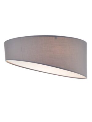 PABLO-ΦΩΤΙΣΤΙΚΟ ΟΡΟΦΗΣ ΓΚΡΙ ΥΦΑΣΜΑΤΙΝΟ ΣΥΜΒΑΤΙΚΟ 3ΧΕ27 IP20 Φ40ΧΗ18CM