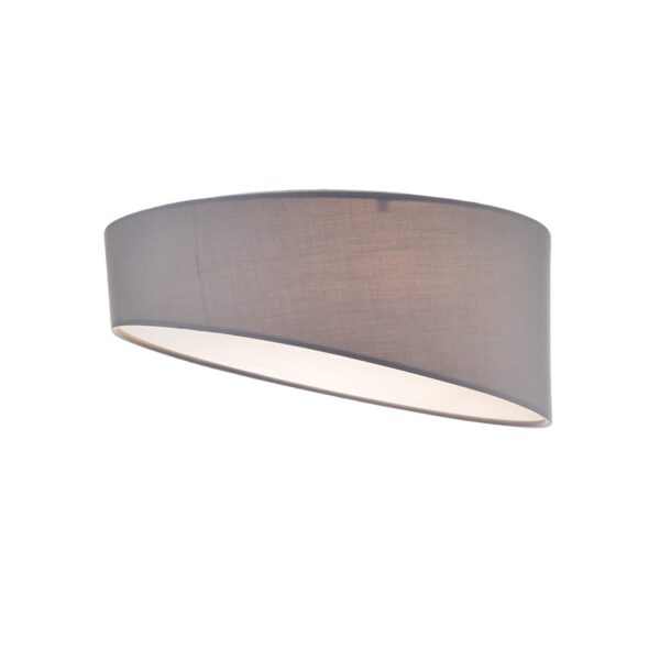 PABLO-ΦΩΤΙΣΤΙΚΟ ΟΡΟΦΗΣ ΓΚΡΙ ΥΦΑΣΜΑΤΙΝΟ ΣΥΜΒΑΤΙΚΟ 3ΧΕ27 IP20 Φ40ΧΗ18CM