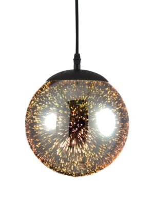 NETTO ΦΩΤΙΣΤΙΚΟ ΚΡΕΜΑΣΤΟ ΧΡΩΜΙΟ ΓΥΑΛΙΝΟ ΣΥΜΒΑΤΙΚΟ 1ΧΕ27 IP20 Φ200Χ1500mm