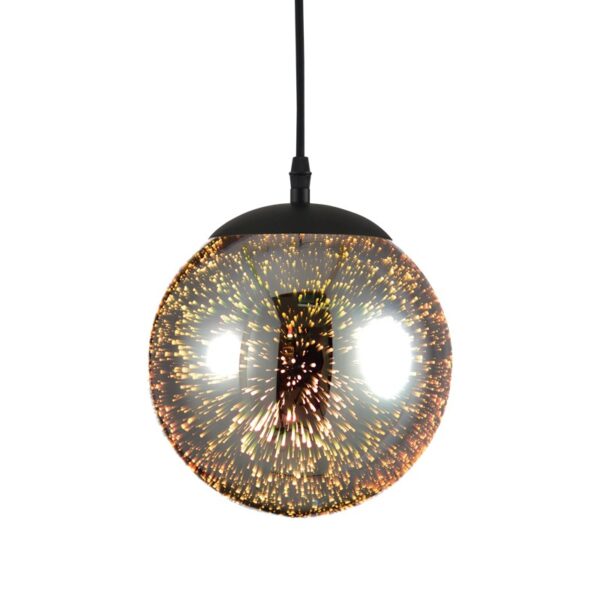 NETTO ΦΩΤΙΣΤΙΚΟ ΚΡΕΜΑΣΤΟ ΧΡΩΜΙΟ ΓΥΑΛΙΝΟ ΣΥΜΒΑΤΙΚΟ 1ΧΕ27 IP20 Φ200Χ1500mm