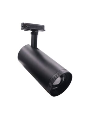 ΛΩΡΙΔΑ LED COB ΦΩΤΙΣΤΙΚΟ ΡΑΓΑΣ AIMY 10W 3000K 1 PH 15-55° 1200LM 230V AC Ra80 ΜΑΥΡΗ