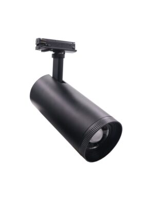 ΛΩΡΙΔΑ LED COB ΦΩΤΙΣΤΙΚΟ ΡΑΓΑΣ AIMY 10W 4000K 1 PH 15-55° 1260LM 230V AC Ra80 ΜΑΥΡΗ