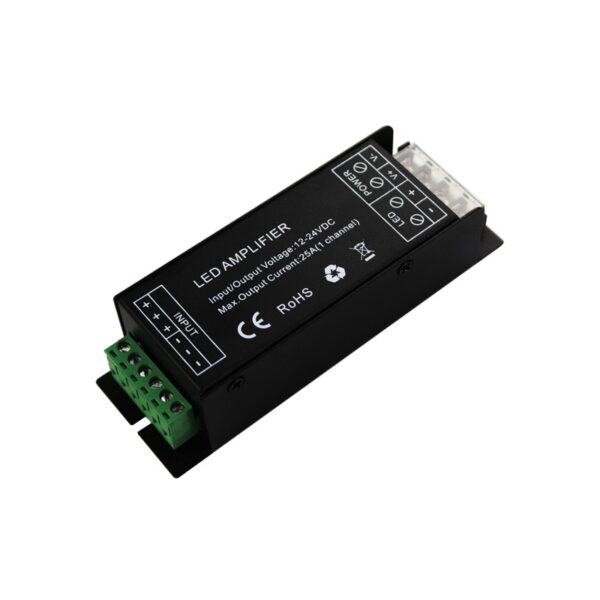 ΕΝΙΣΧΥΤΗΣ LED ΜΟΝΟΧΡΩΜΟΣ 25A 300W/12V 600W/24V IP20