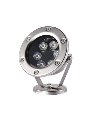 LED ΦΩΤΙΣΤΙΚΟ 12V AC/DC 6W SS304 IP68 400LM 3000K 60° Ra80 30.000HRS