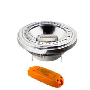 LED COB DIM AR111 15W 6500K 230V AC 940LM RA90 30000HRS 40° 1xG53