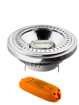 LED COB DIM AR111 15W 4000K 230V AC 920LM RA90 30000HRS 40° 1xG53