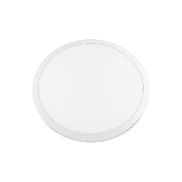LED SLIM PANEL WHITE ROUND CEIL. 48W 3000K 3760LM Φ600 230V AC Ra80