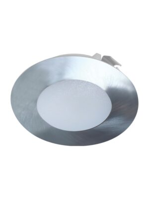 LED ΣΠΟΤ ΦΩΤΙΣΤΙΚΟ ΧΩΝΕΥΤΟ ΜΑΤ ΝΙΚΕΛΙΟ ΣΤΡΟΓΓΥΛΟ 2W 3000K 155LM 230V AC 100° Ra80