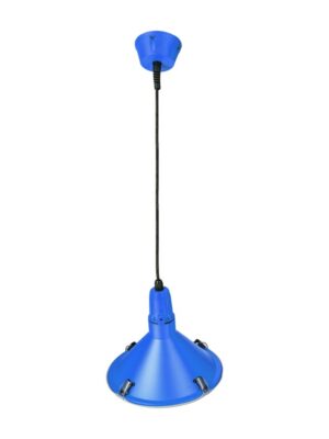 ΔΙΑΚΟΣΜΗΤΙΚΗ ΚΑΜΠΑΝΑ ΚΡΕΜΑΣΤΗ ΑΛΟΥΜΙΝΙΟ ΜΠΛΕ ΣΥΜΒΑΤΙΚΟ 1xΕ17 IP20 Φ250x1720mm