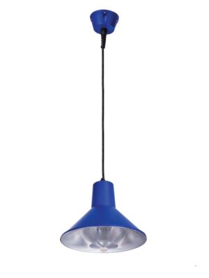 ΔΙΑΚΟΣΜΗΤΙΚΗ ΚΑΜΠΑΝΑ ΚΡΕΜΑΣΤΗ ΑΛΟΥΜΙΝΙΟ ΜΠΛΕ ΣΥΜΒΑΤΙΚΟ 1xΕ17 IP20 Φ310x1720mm