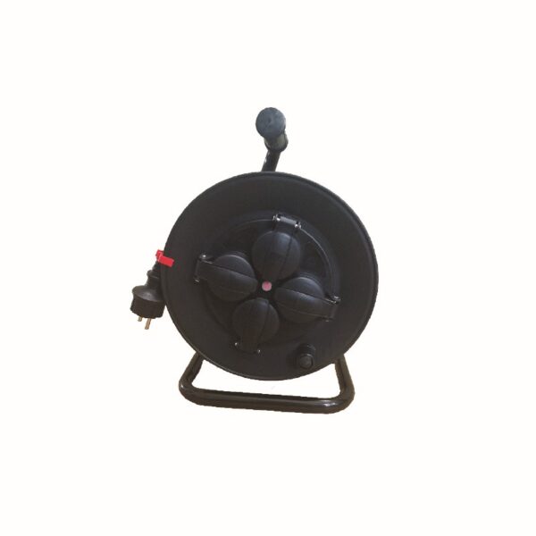 ΣΤΡΟΦΕΙΟ ΚΑΛΩΔΙΟΥ ΠΛΑΣΤΙΚΟ ΑΝΟΙΧΤΟΥ ΤΥΠΟΥ H05RR-F 3X1.5MM2 IP44 50M ΜΑΥΡΟ