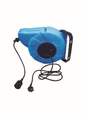 ΣΤΡΟΦΕΙΟ ΚΑΛΩΔΙΟΥ ΑΥΤΟΜΑΤΟ ΚΛΕΙΣΤΟΥ ΤΥΠΟΥ H05VV-F 3X1.5MM2 IP20 20+2M ΜΠΛΕ & ΜΑΥΡΟ