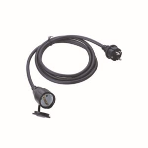 ΠΡΟΕΚΤΑΣΗ ΜΑΥΡΗ ΚΑΛΩΔΙΟΥ 16A H05RR-F 3X1.5MM2 IP44 3m