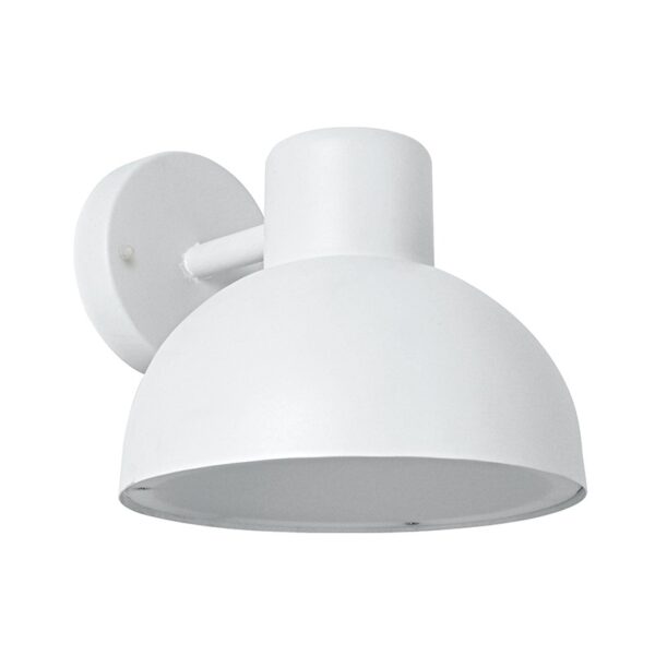 ΛΕΥΚΟ ΕΠΙΤΟΙΧΟ ΦΩΤΙΣΤΙΚΟ BERO 1XE27 MAX.10W LED IP44 ΜΕ ΟΠΑΛ PC ΚΑΛΥΜΜΑ