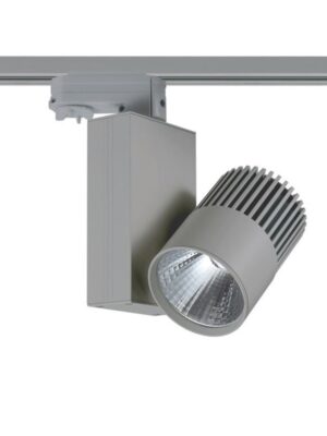 GREY LED TRACK LIGHT 15W 3000K 4WIRES 36° 1100LM 230V Ra80