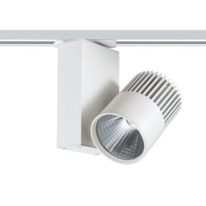 WHITE LED COB ΦΩΤΙΣΤΙΚΟ ΡΑΓΑΣ 15W 3000K 2ΣΥΡΜΑΤΑ 36° 1100LM 230V AC Ra80