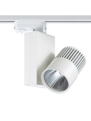 WHITE LED COB ΦΩΤΙΣΤΙΚΟ ΡΑΓΑΣ 15W 3000K 4 ΣΥΡΜΑΤΑ 36° 1100LM 230V AC Ra80