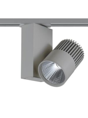 GREY LED COB ΦΩΤΙΣΤΙΚΟ ΡΑΓΑΣ 15W 4000K 2ΣΥΡΜΑΤΑ 36° 1150LM 230V AC Ra80
