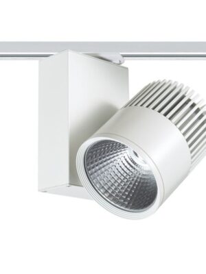 WHITE LED COB ΦΩΤΙΣΤΙΚΟ ΡΑΓΑΣ 30W 4000K 2ΣΥΡΜΑΤΑ 36° 2250LM 230V AC Ra80