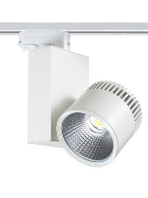 WHITE LED COB ΦΩΤΙΣΤΙΚΟ ΡΑΓΑΣ 45W 4000K 4 ΣΥΡΜΑΤΑ 36° 3300LM 230V AC Ra80