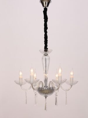 NETTO ΦΩΤΙΣΤΙΚΟ ΚΡΕΜΑΣΤΟ ΧΡΩΜΙΟ ΜΕΤΑΛΛΙΚΟ ΣΥΜΒΑΤΙΚΟ 6ΧΕ14 IP20 Φ600Χ1780mm