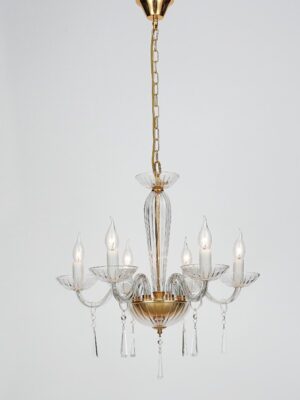 NETTO ΦΩΤΙΣΤΙΚΟ ΚΡΕΜΑΣΤΟ ΓΥΑΛΙΣΤΕΡΟ ΧΡΥΣΟ ΜΕΤΑΛΛΙΚΟ ΣΥΜΒΑΤΙΚΟ 6ΧΕ14 IP20 Φ600Χ1780mm