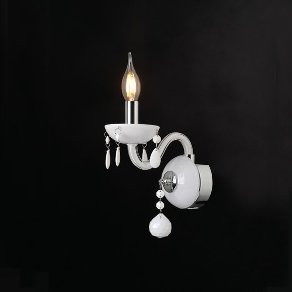 NETTO ΦΩΤΙΣΤΙΚΟ ΕΠΙΤΟΙΧΟ ΛΕΥΚΟ ΚΡΥΣΤΑΛΛΙΝΟ ΣΥΜΒΑΤΙΚΟ 1ΧΕ14 IP20 210Χ260mm