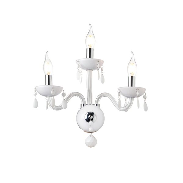 NETTO ΕΠΙΤΟΙΧΟ ΦΩΤΙΣΤΙΚΟ ΛΕΥΚΟ ΚΡΥΣΤΑΛΛΙΝΟ ΣΥΜΒΑΤΙΚΟ 3ΧΕ14 380X400ΜM