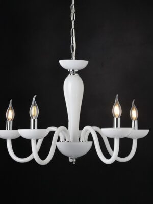 NETTO ΦΩΤΙΣΤΙΚΟ ΚΡΕΜΑΣΤΟ ΛΕΥΚΟ ΚΡΥΣΤΑΛΛΙΝΟ ΣΥΜΒΑΤΙΚΟ 5ΧΕ14 IP20 Φ610Χ920mm