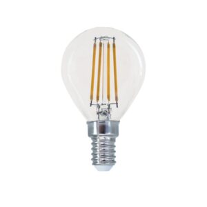 FILAMENT LED 4W 2700K 230V AC 480LM RA80 30000HRS 360° 1xE14