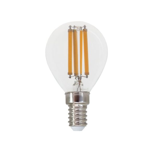 FILAMENT LED 6W 4000K 230V AC 770LM RA80 30000HRS 360° 1xE14