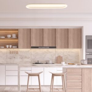 ΟΡΟΦΗΣ Φ/Σ LED 41W DIM CCT 3650LM SOLO ΜΕΤΑΛΛΙΚΟ ΛΕΥΚΟ IP20 100X14X6CM